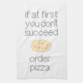 Orde Pizza! Theedoek (Verticaal)