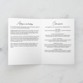 Orde van de dienst Overlijdensbericht 7-Foto Memor Programma (Binnen)