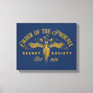 ORDE VAN DE FENIX Geheime Maatschappij Grafiek Canvas Afdruk