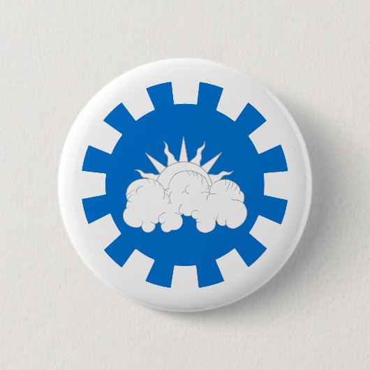 Orde van de Lux Caidus-knop Ronde Button 5,7 Cm (Voorkant)
