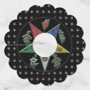 Orde van de Oostelijke Staat Wijnglaslabel