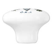 Orde van de oostelijke ster keramische knop (Zijkant)