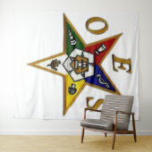 Orde van de oostelijke ster wandkleed (In Situ (horizontaal))