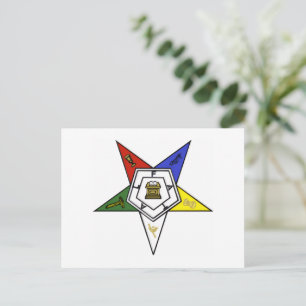Orde van de Oosterse Ster embleem Briefkaart