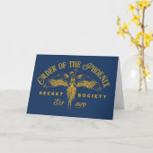 ORDE VAN DE PHOENIX Secret Society Graphic Kaart (Gele Bloem)
