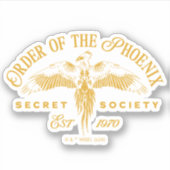 ORDE VAN DE PHOENIX Secret Society Graphic Sticker (Voorkant)
