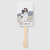 Orde van de uitvaartdienst | Viering van het leven Handwaaier (Voorkant)