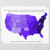 Orde van de Verenigde Staten van State, schoppen v (Voorkant / Achterkant)