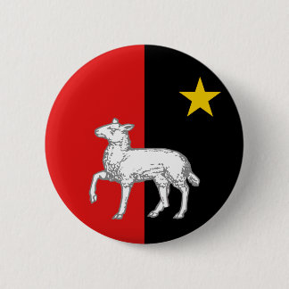 Orde van het Lam Knop Ronde Button 5,7 Cm