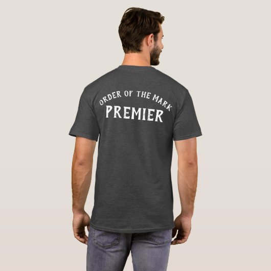 Orde van het Mark Pride Premier T-shirt (Achterkant volledig)