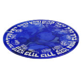 Orde van het Seder Matzah Bord Snijplank (Hoek)