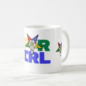 Orde van Oosterse Sterren Koffie Mok OES Cadeau vo (Voorkant rechts)
