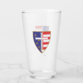 Orde van St. George Bierglas Glas (Achterkant)