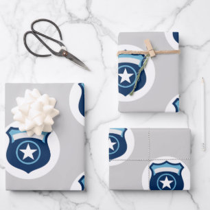 Ordehandhaving Badge Inpakpapier Vel