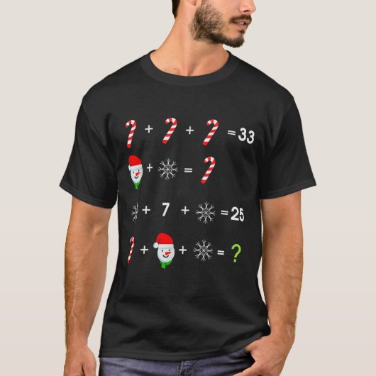 Order Of Operations Quiz Funny Math Teacher Christ T-shirt (Voorkant)