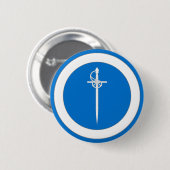 Order of the Silver Rapier Button (Voorkant /achterkant)