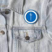 Order of the Silver Rapier Button (In situ)