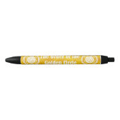 Order van de Golden Circle Blauwe Inkt Pen (Voorkant)