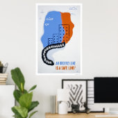 Orderly Line Civil Defence 1941 WPA Poster (Thuiskantoor)