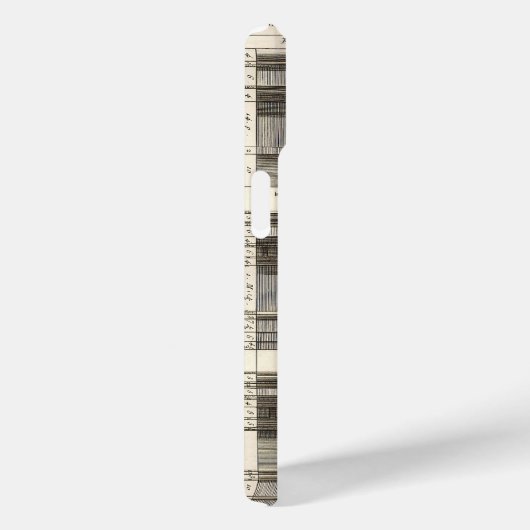 Orders van architectuur,  Entablatures Case-Mate iPhone Case (Achterkant / Rechts)