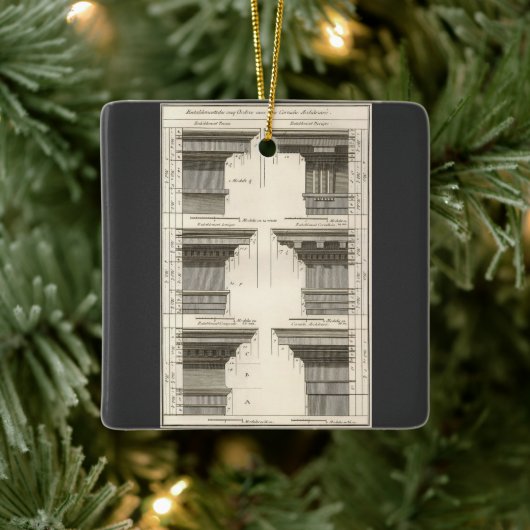 Orders van architectuur,  Entablatures Keramisch Ornament (Boom)