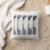 Orders van de  illustratie van de architectuur kussen (Deken)