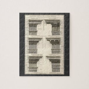 Ordes van Architectuur, Vintage Entablementen Legpuzzel