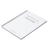 Ordinateur Cahier de Sciences – Édition Académique (Côté gauche)