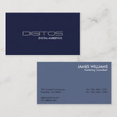 Ordinateur - cartes de visite (Devant / Derrière)