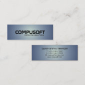 Ordinateur - cartes de visite (Devant / Derrière)