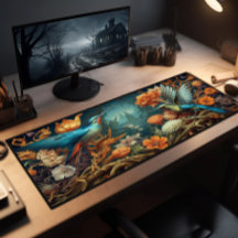 Ordinateur De Bureau, Colibris En Turquoise Et Fle