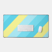 Ordinateur de bureau Simple Blue Lines pour Worksp (Clavier et souris)