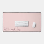 Ordinateur de motivation rose (Clavier et souris)