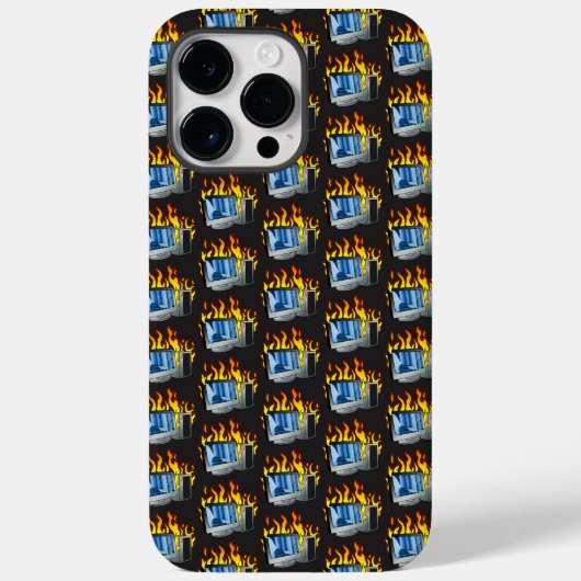 Ordinateur Fire iPhone / coque ipad (Verso)