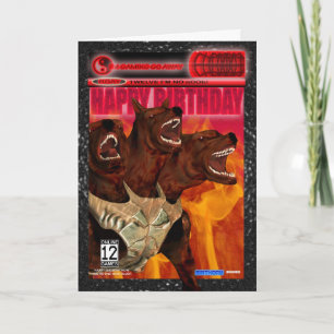 Ordinateur Game Fan Carte Anniversaire Moderne