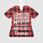 Ordinateur Ingénieur Collège Major Personnes Red P (dos)