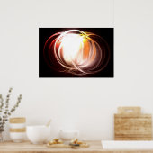 Ordinateur Peinture Abstraite Impression - Artwork (Cuisine)