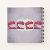 Ordinateur portable de recette de livre de cuisine (Dos)