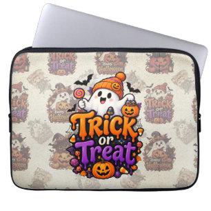Ordinateur Portable Mignon fantôme de la fête d'Halloween housse pour 