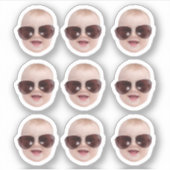 Ordinateur portable Personnalisé Stickers Face (Devant)