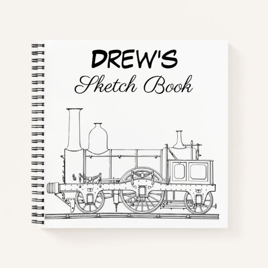 Ordinateur portable Spiral pour carnet de croquis  (Devant)