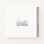 Ordinateur portable Spiral pour carnet de croquis  (Dos)