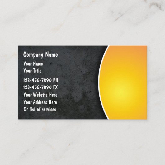 Ordinateurs Cartes de visite (Devant)