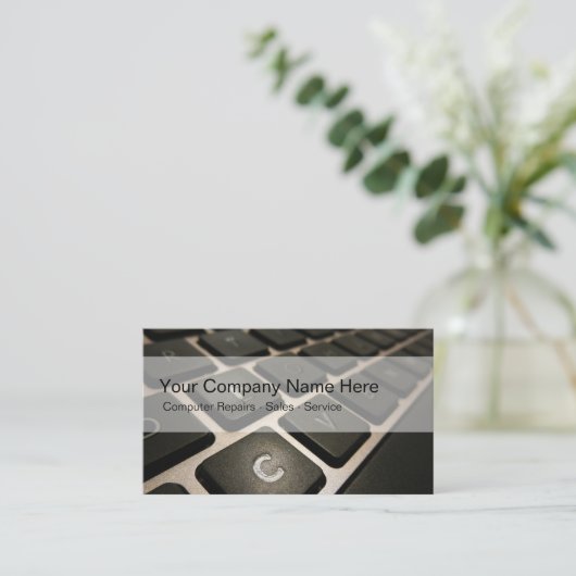 Ordinateurs Cartes de visite (Debout devant)