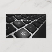 Ordinateurs simples Cartes de visite (Dos)