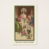 ORDINATION DU PRIÊTRE CATHOLIQUE CARTES SAINES ANN (Devant)