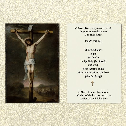 ORDINATION DU PRIÊTRE CATHOLIQUE CARTES SAINES ANN