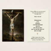 ORDINATION DU PRIÊTRE CATHOLIQUE CARTES SAINES ANN (Devant & derrière)