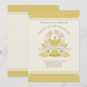 Ordination du saint chalice Invitation du prêtre (Devant / Derrière)