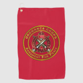 Ordnance Corps Golfhanddoek (Voorkant)